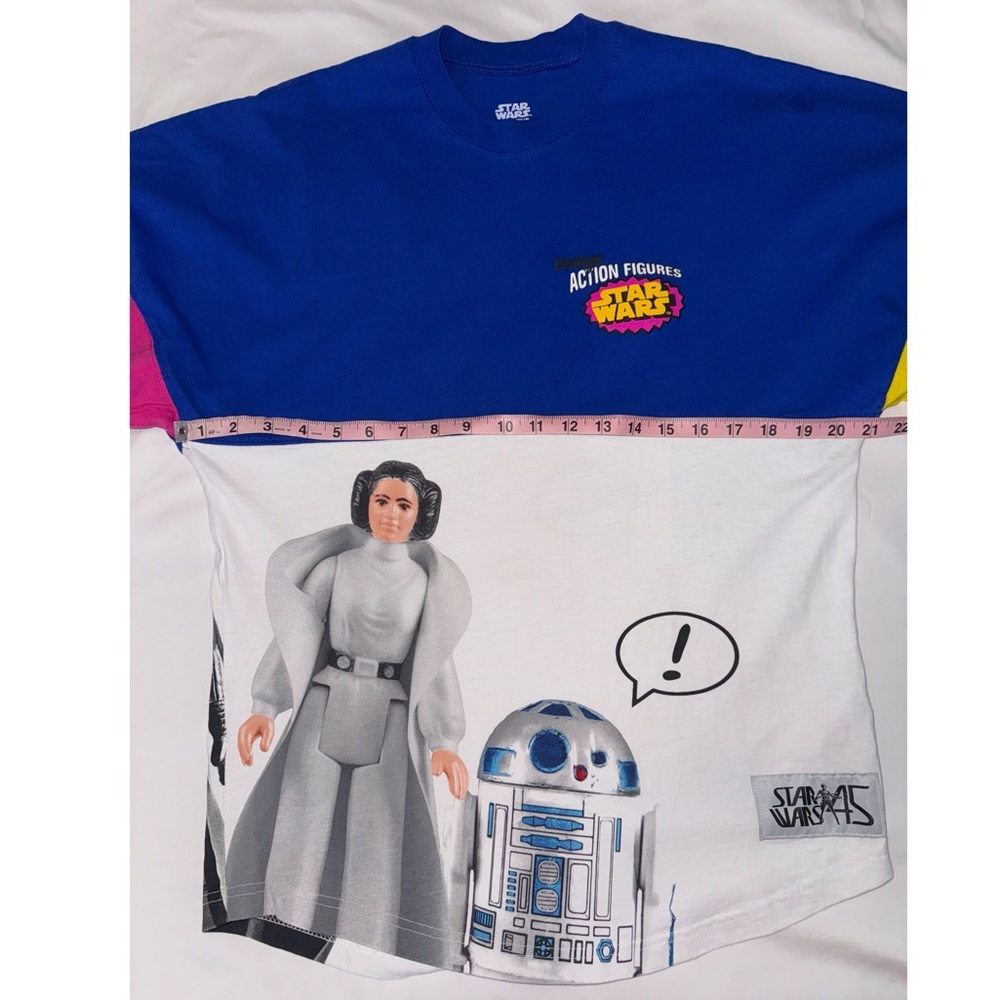 Disney D23 Expo 2022- Star Wars Vintage Action Figure Spirit Jersey Size XS - Picture 5 of 13
